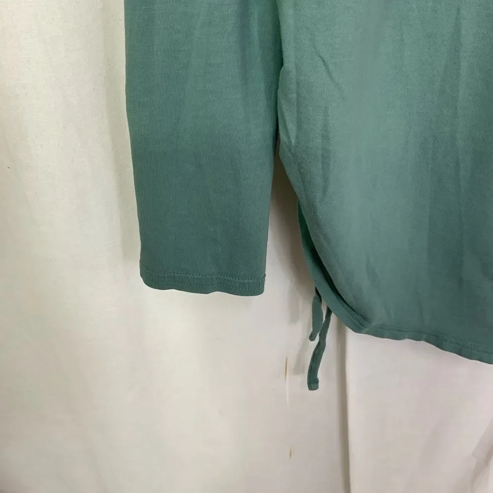 Lululemon Tidewater Pima Cotton Side-Cinch Long Sleeve Shirt XL